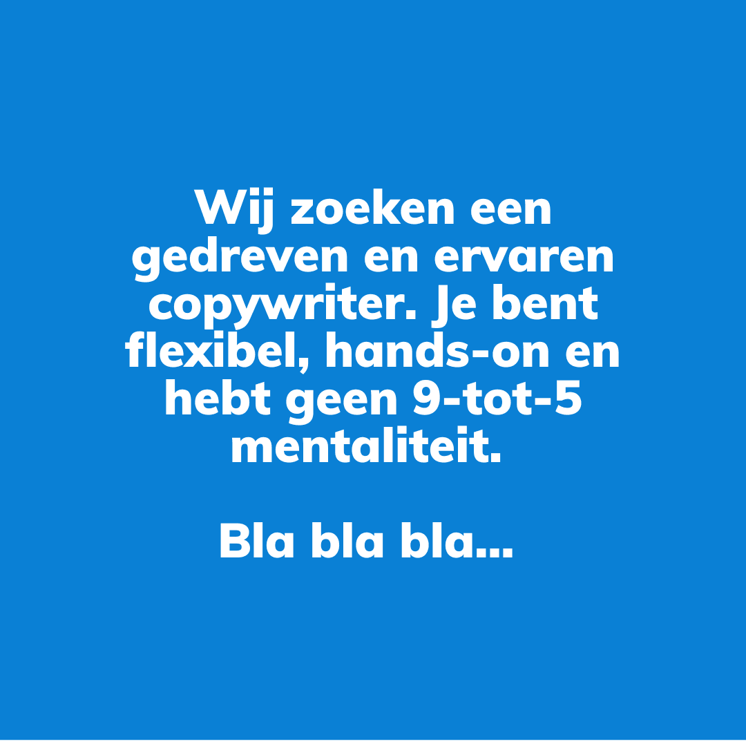 Met deze 5 tips schrijf je een pakkende vacaturetekst!