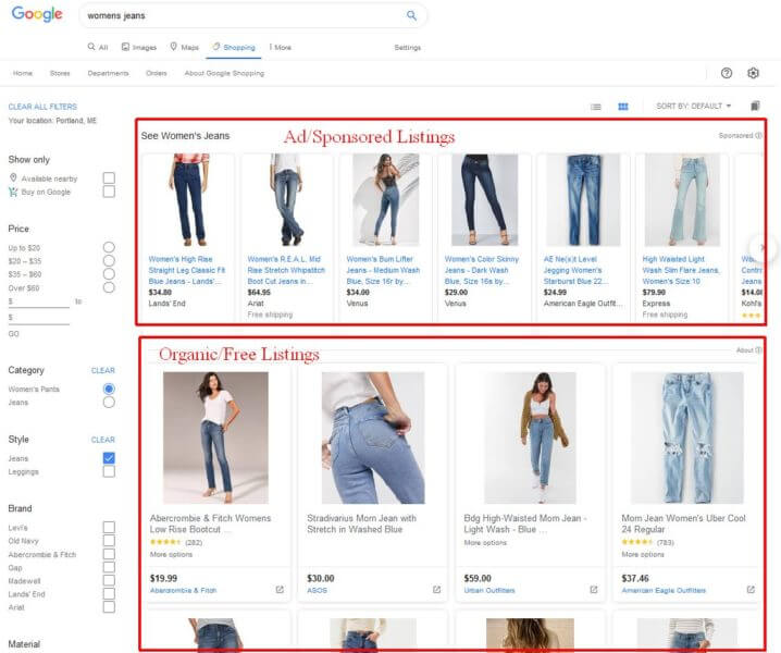 Google Shopping Organic: Dit is hoe het werkt