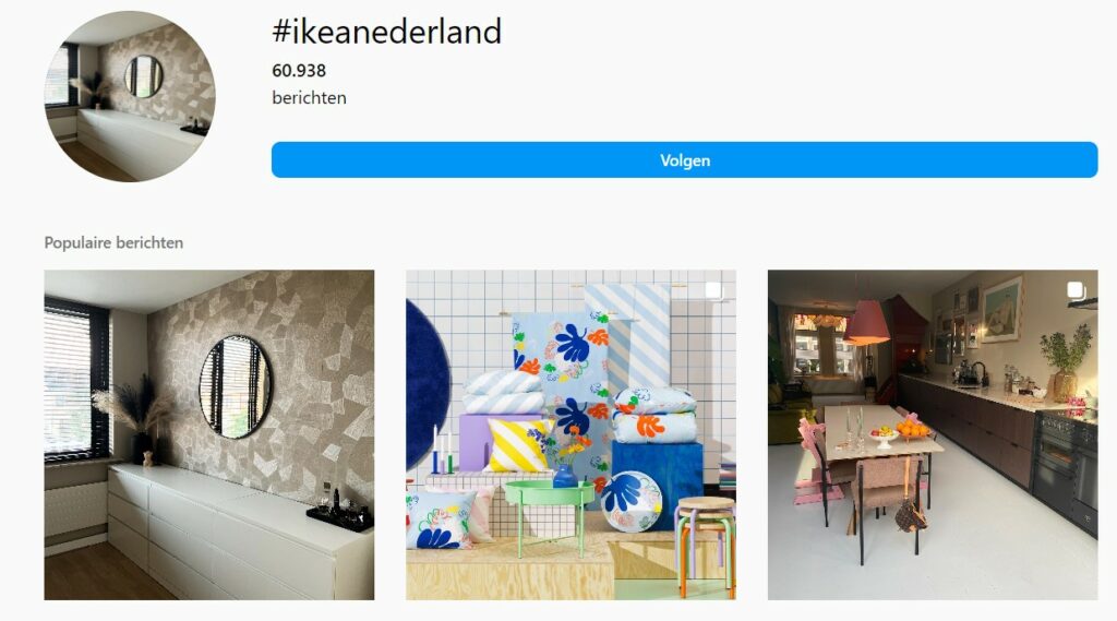 User generated content van de Ikea